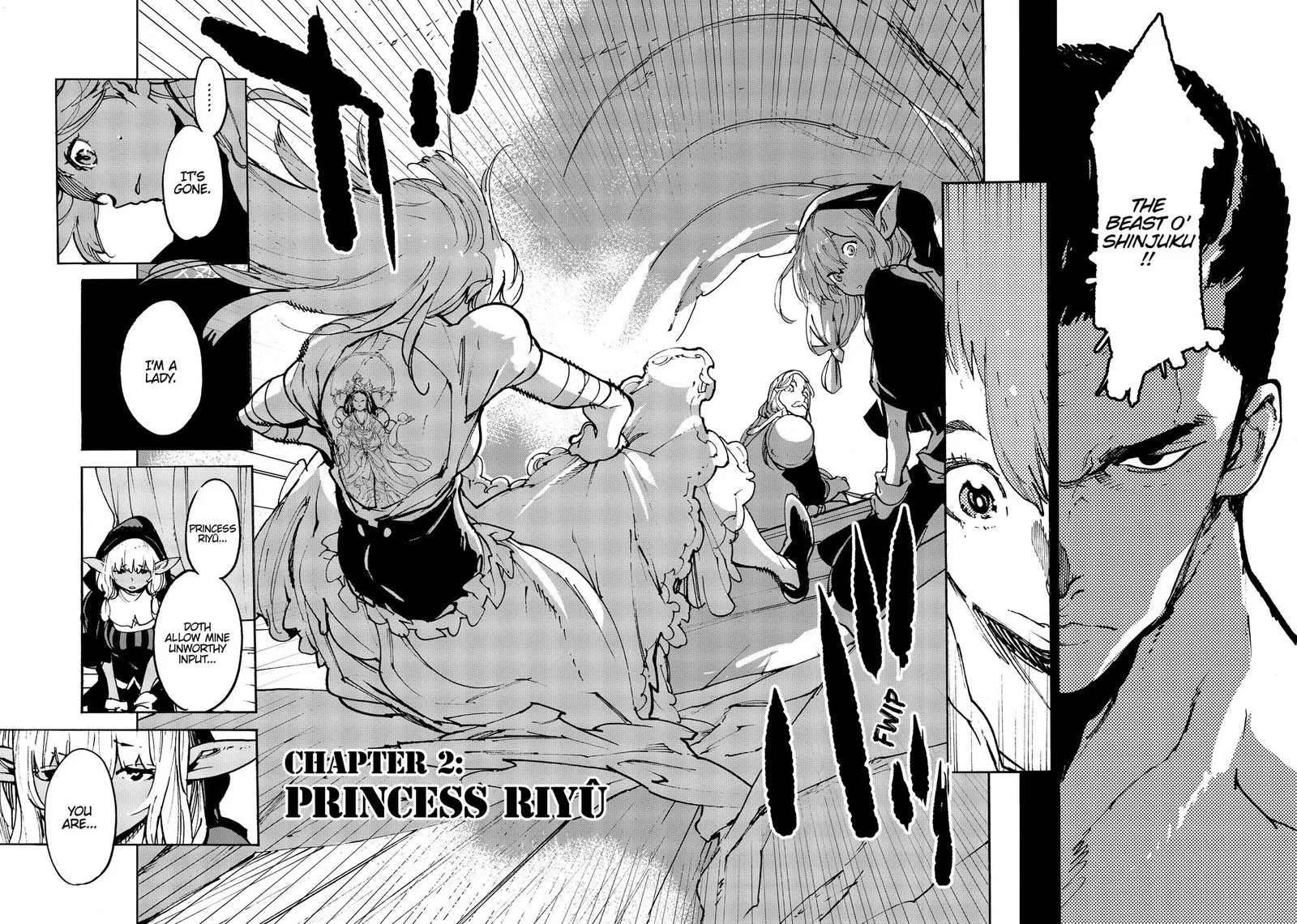 Ninkyou Tensei: Isekai no Yakuzahime Chapter 2 page 2