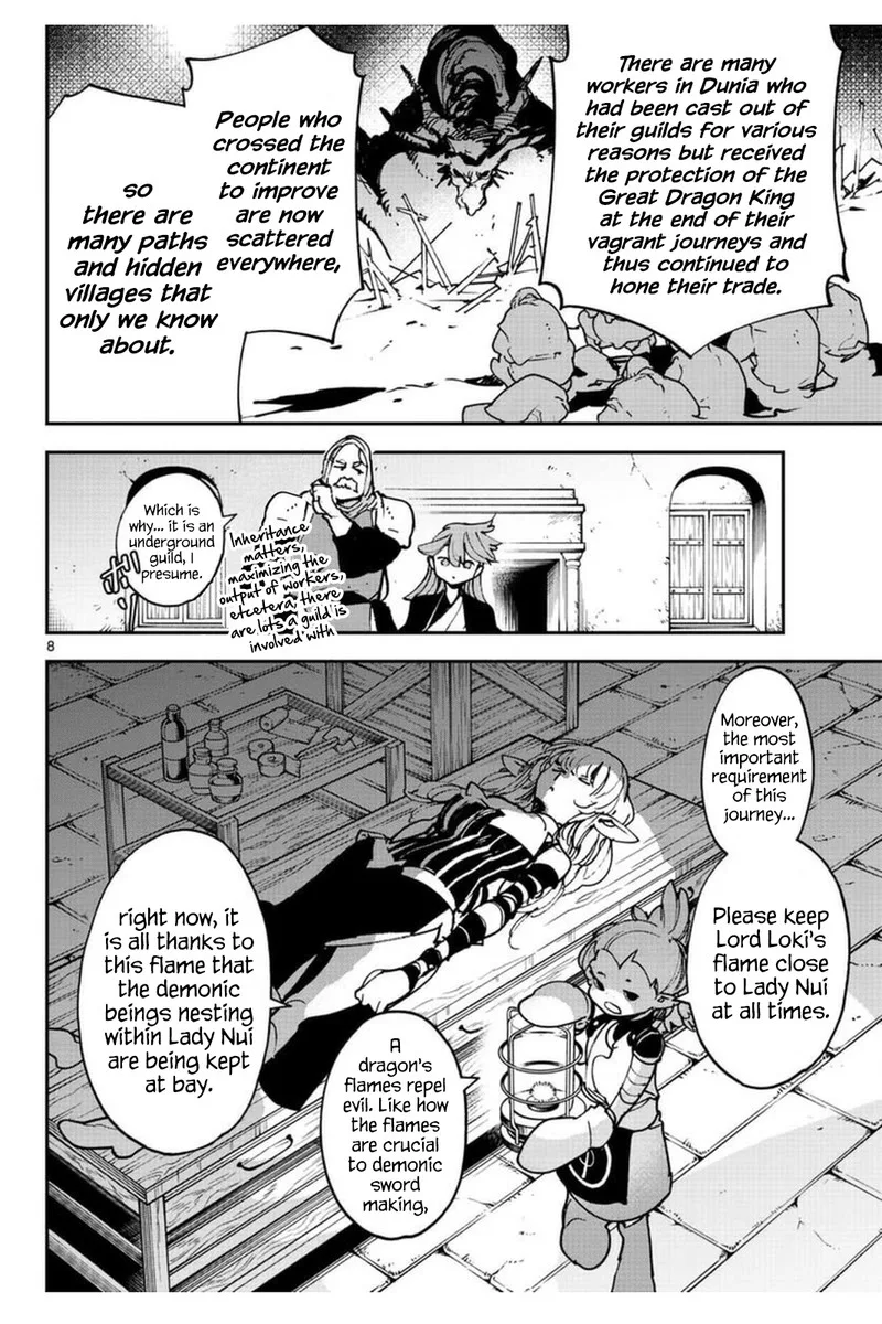Ninkyou Tensei: Isekai no Yakuzahime Chapter 25 page 8