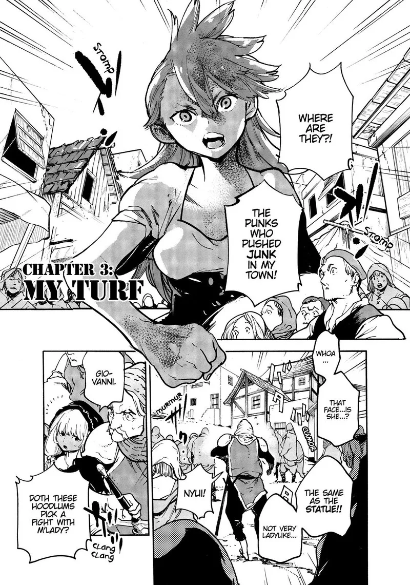 Ninkyou Tensei: Isekai no Yakuzahime Chapter 3 page 1