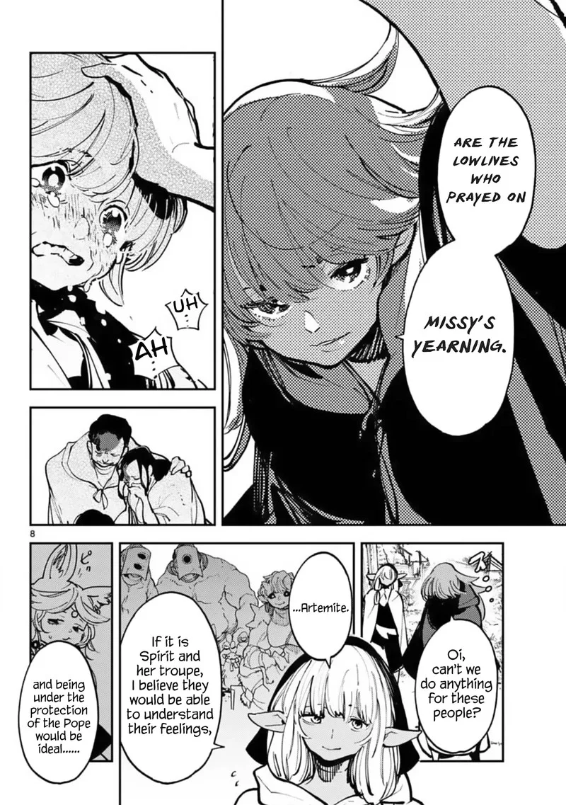 Ninkyou Tensei: Isekai no Yakuzahime Chapter 39 page 8