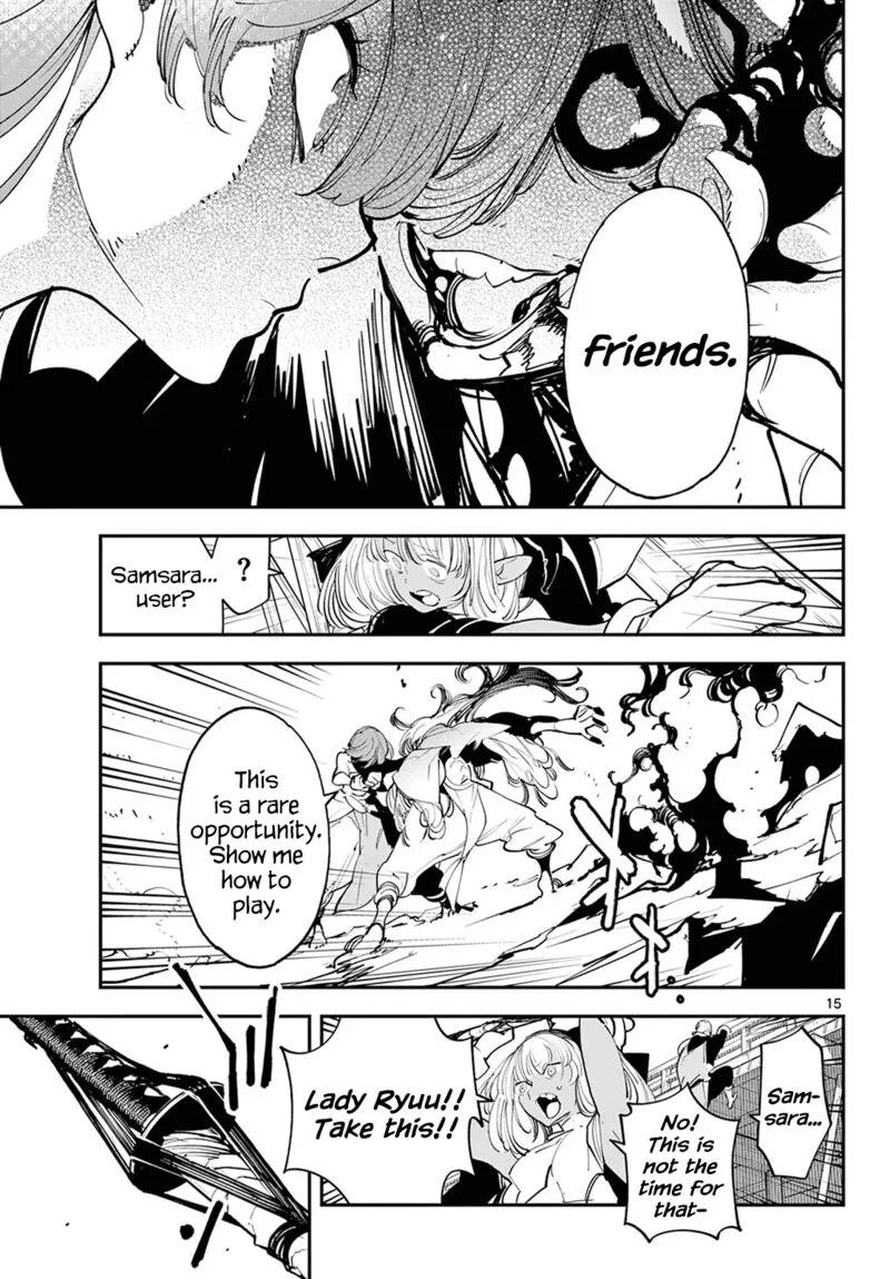 Ninkyou Tensei: Isekai no Yakuzahime Chapter 45 page 15