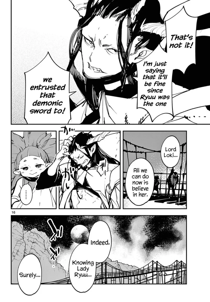 Ninkyou Tensei: Isekai no Yakuzahime Chapter 46 page 16
