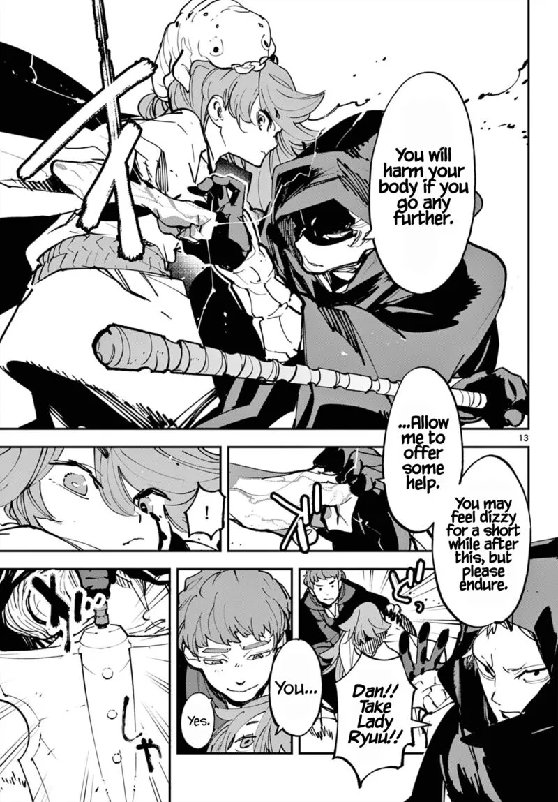 Ninkyou Tensei: Isekai no Yakuzahime Chapter 50 page 13