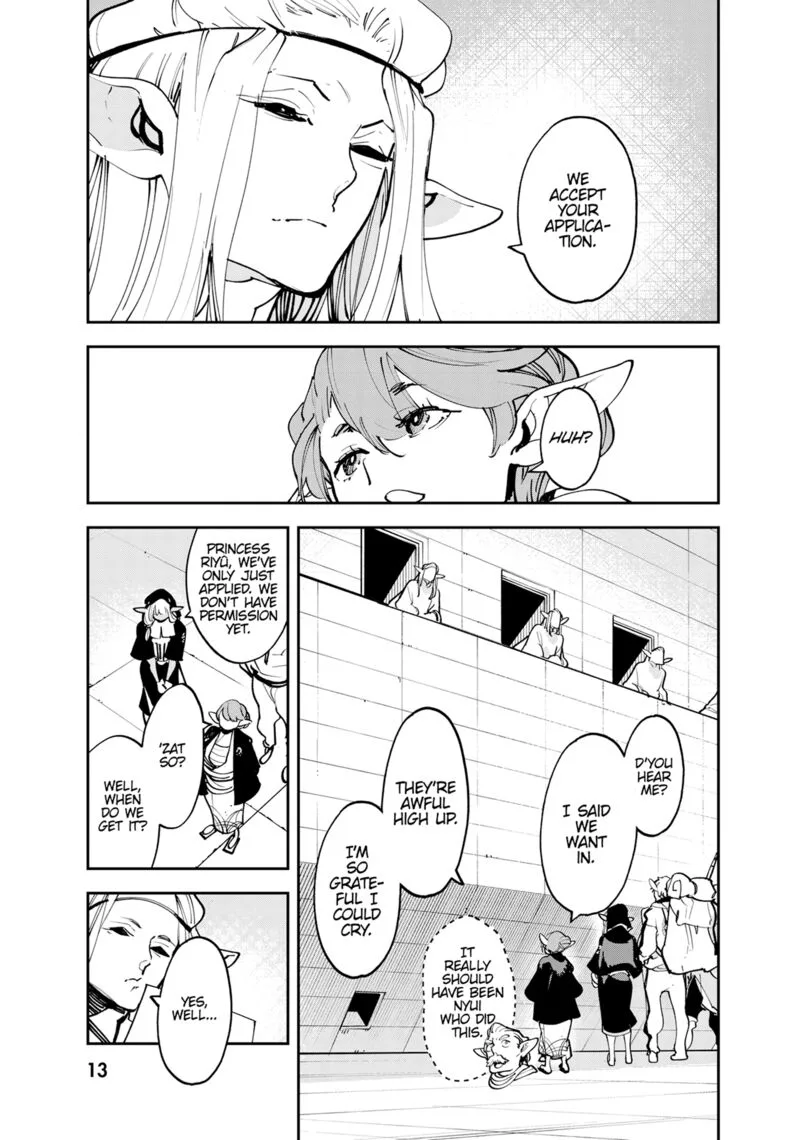 Ninkyou Tensei: Isekai no Yakuzahime Chapter 53 page 14