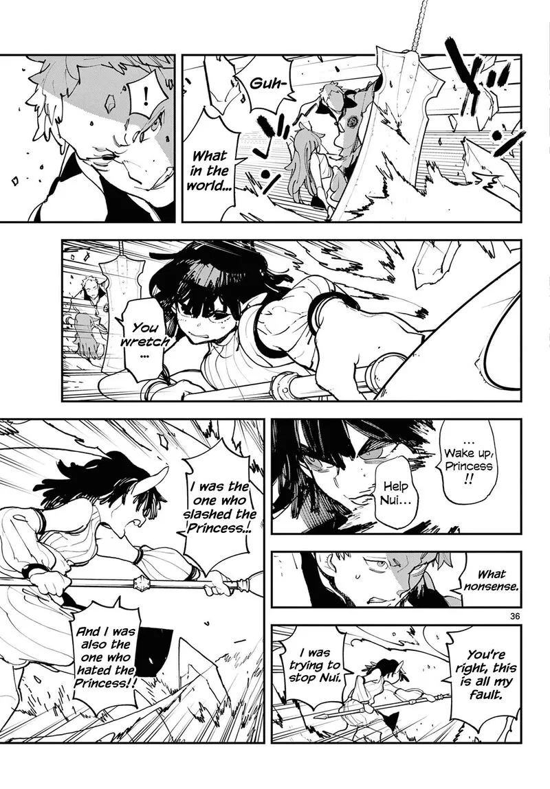 Ninkyou Tensei: Isekai no Yakuzahime Chapter 57 page 34