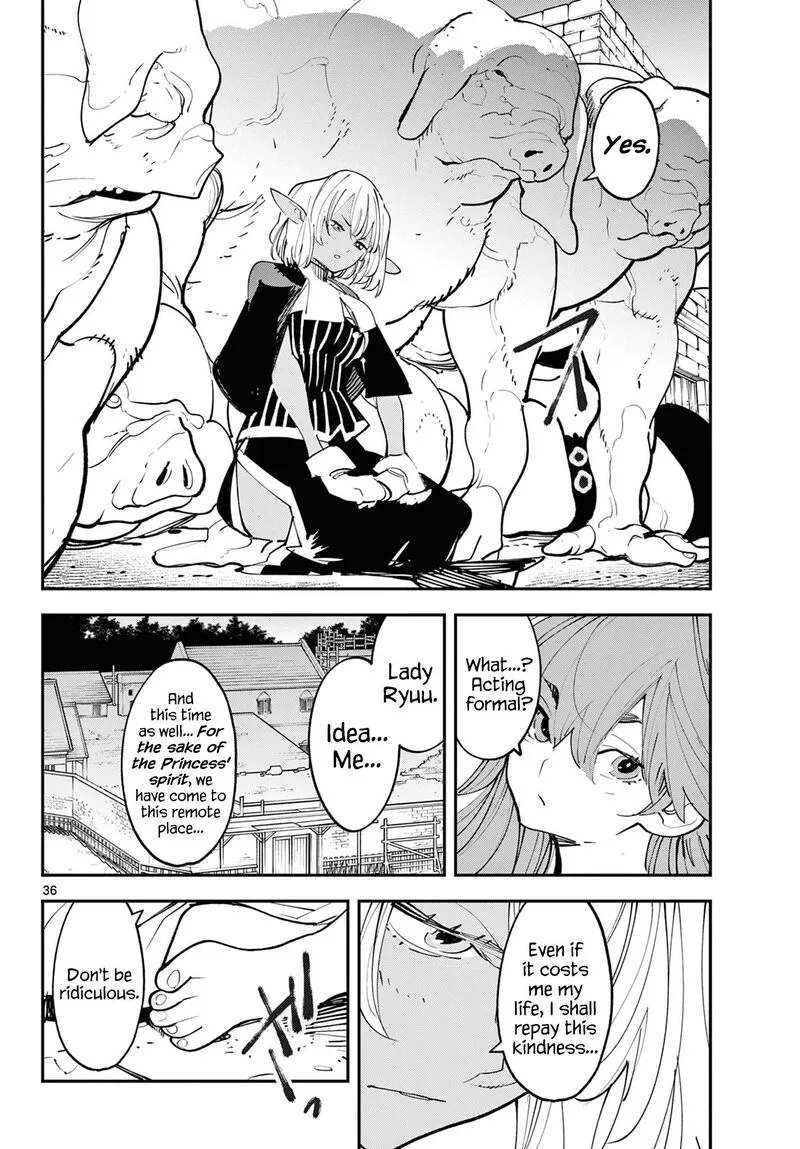 Ninkyou Tensei: Isekai no Yakuzahime Chapter 60 page 35