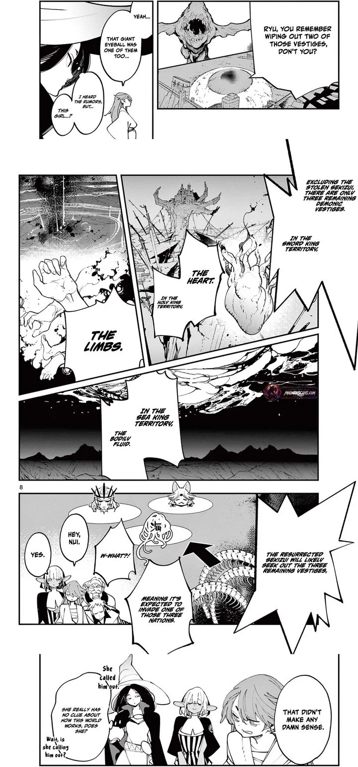 Ninkyou Tensei: Isekai no Yakuzahime Chapter 64.1 page 12