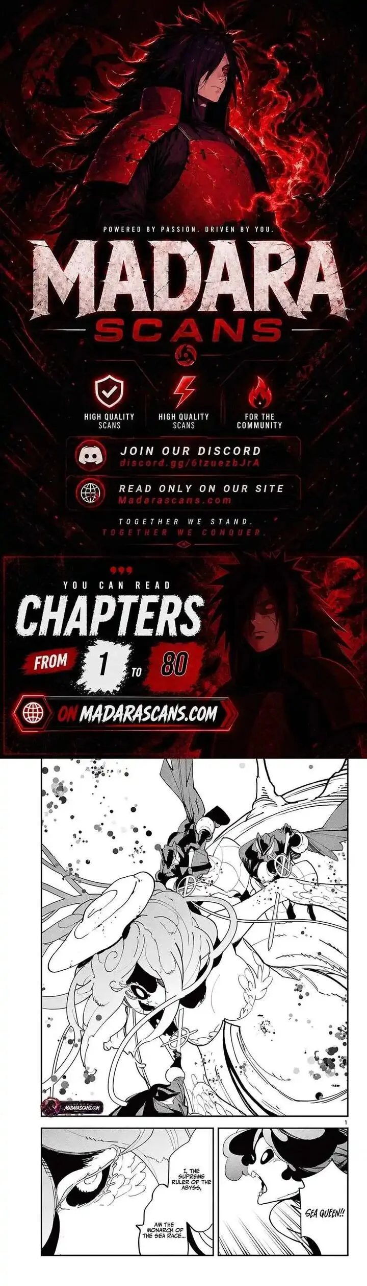 Ninkyou Tensei: Isekai no Yakuzahime Chapter 70.1 page 1