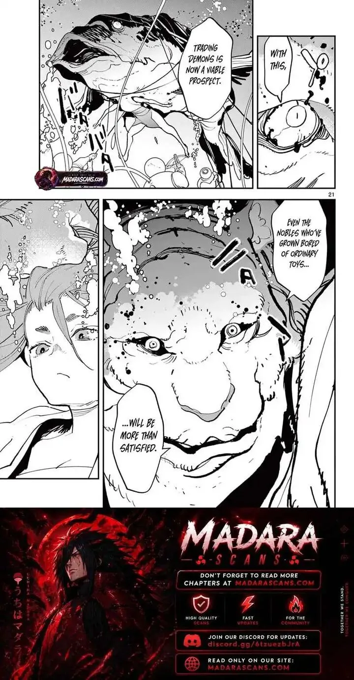 Ninkyou Tensei: Isekai no Yakuzahime Chapter 70.1 page 21