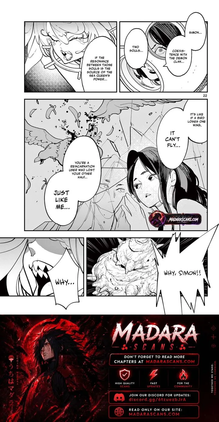 Ninkyou Tensei: Isekai no Yakuzahime Chapter 73.1 page 22