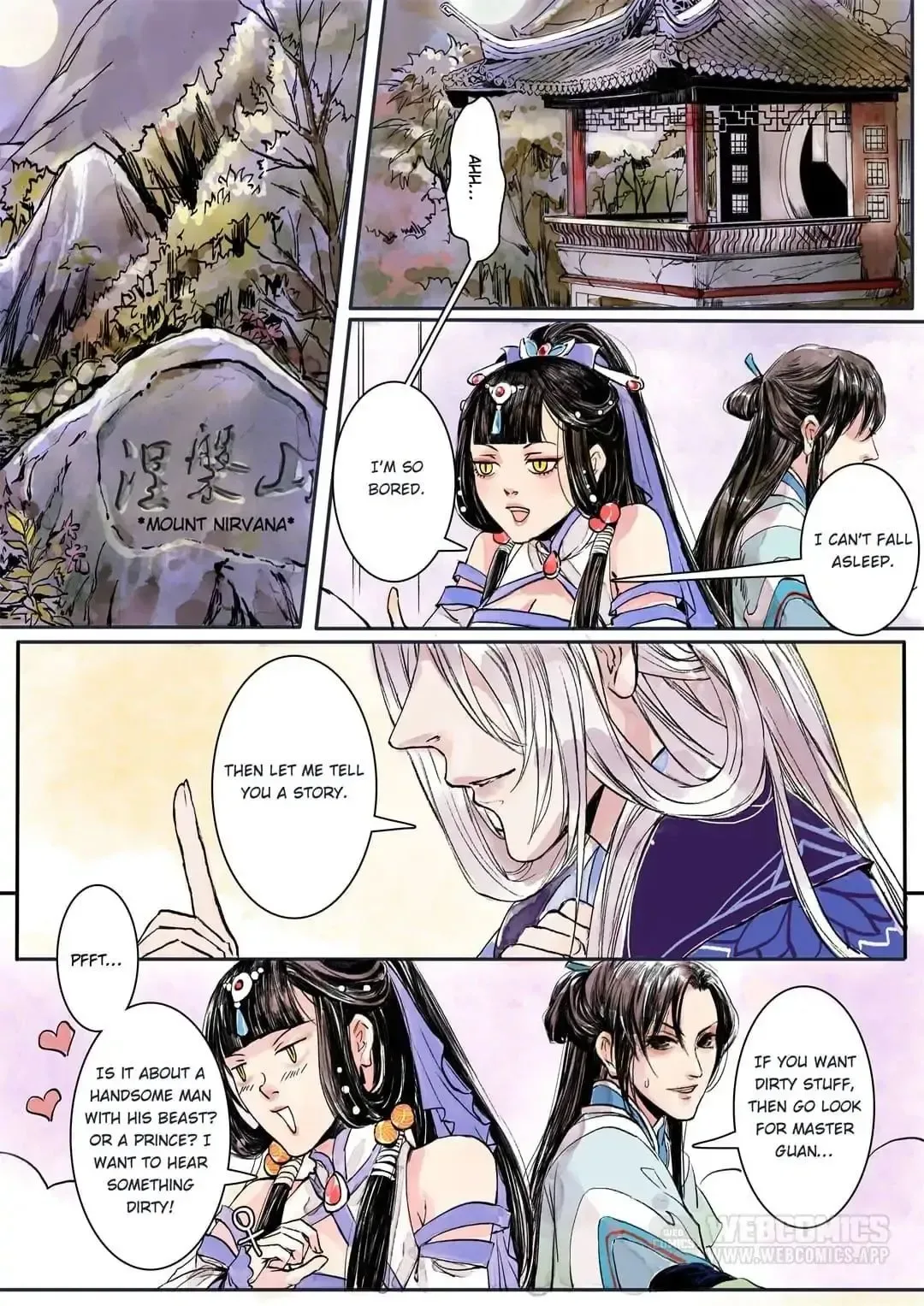 Nirvana Mountain Chapter 1 page 1