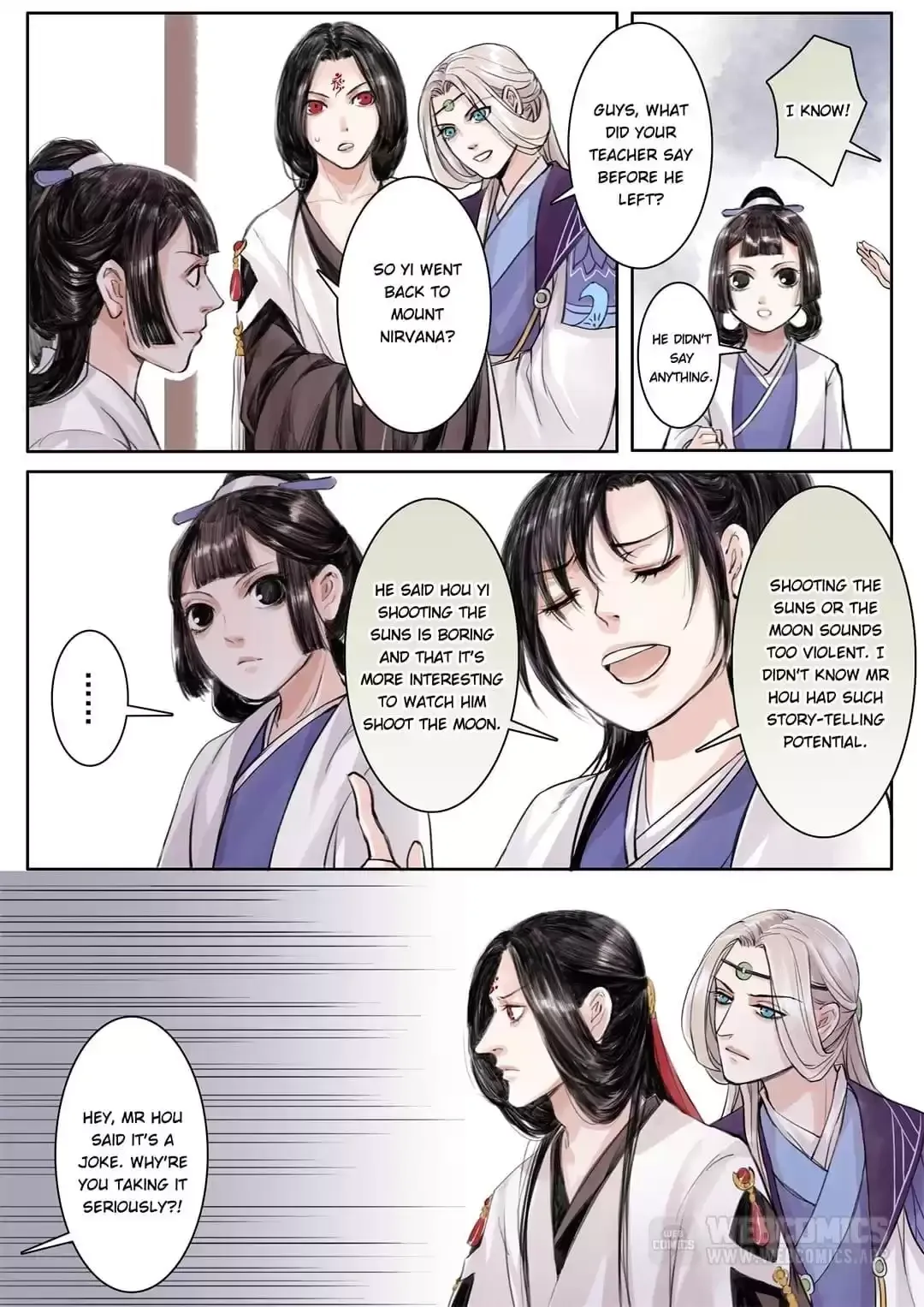 Nirvana Mountain Chapter 18 page 1