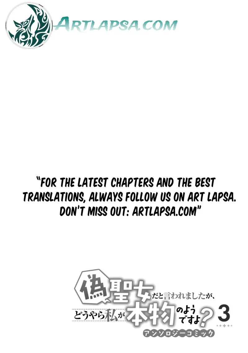 Nise Seijo da to Iwaremashita ga, Douyara Watashi ga Honmono no you desu ka? Chapter 12 page 32