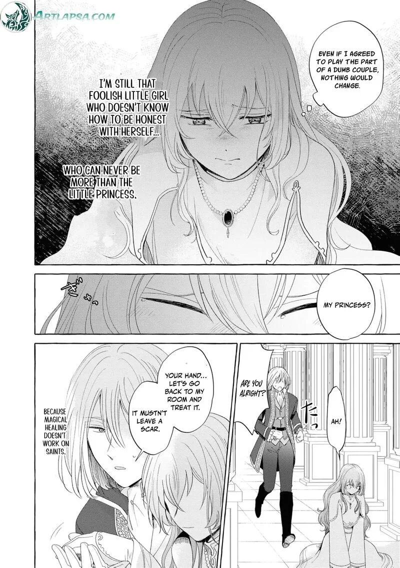 Nise Seijo da to Iwaremashita ga, Douyara Watashi ga Honmono no you desu ka? Chapter 13 page 32