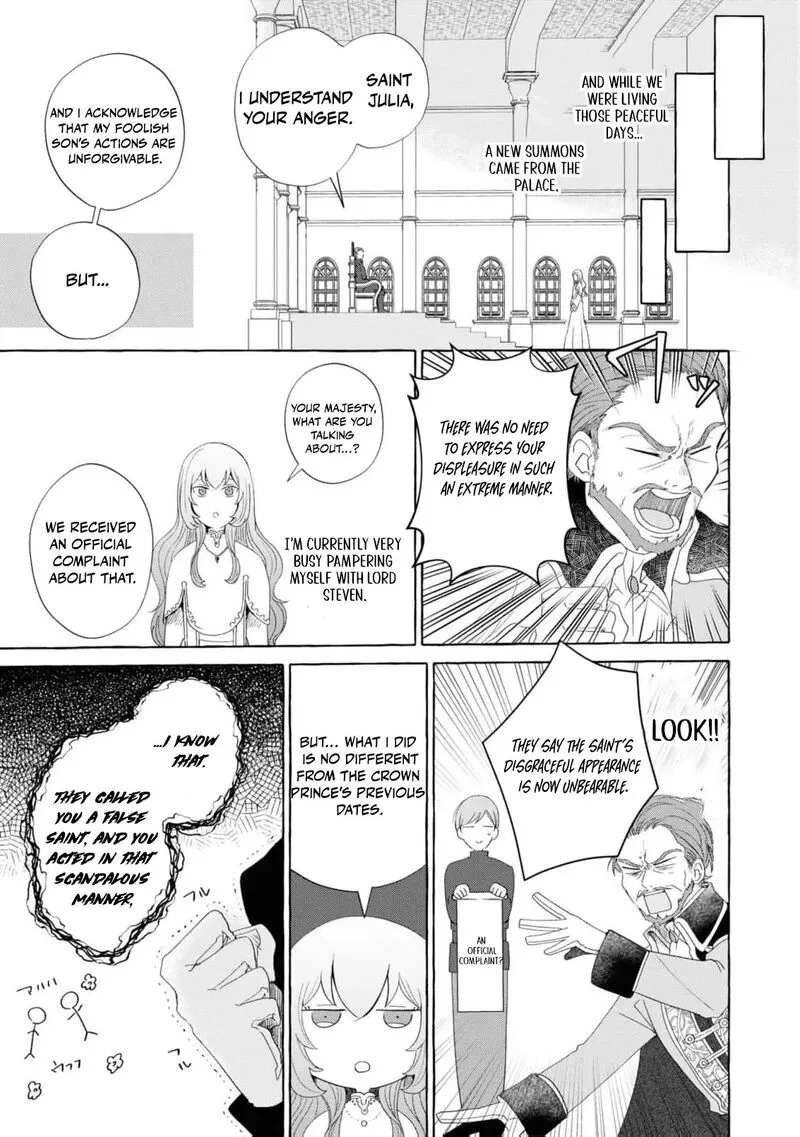 Nise Seijo da to Iwaremashita ga, Douyara Watashi ga Honmono no you desu ka? Chapter 13 page 25