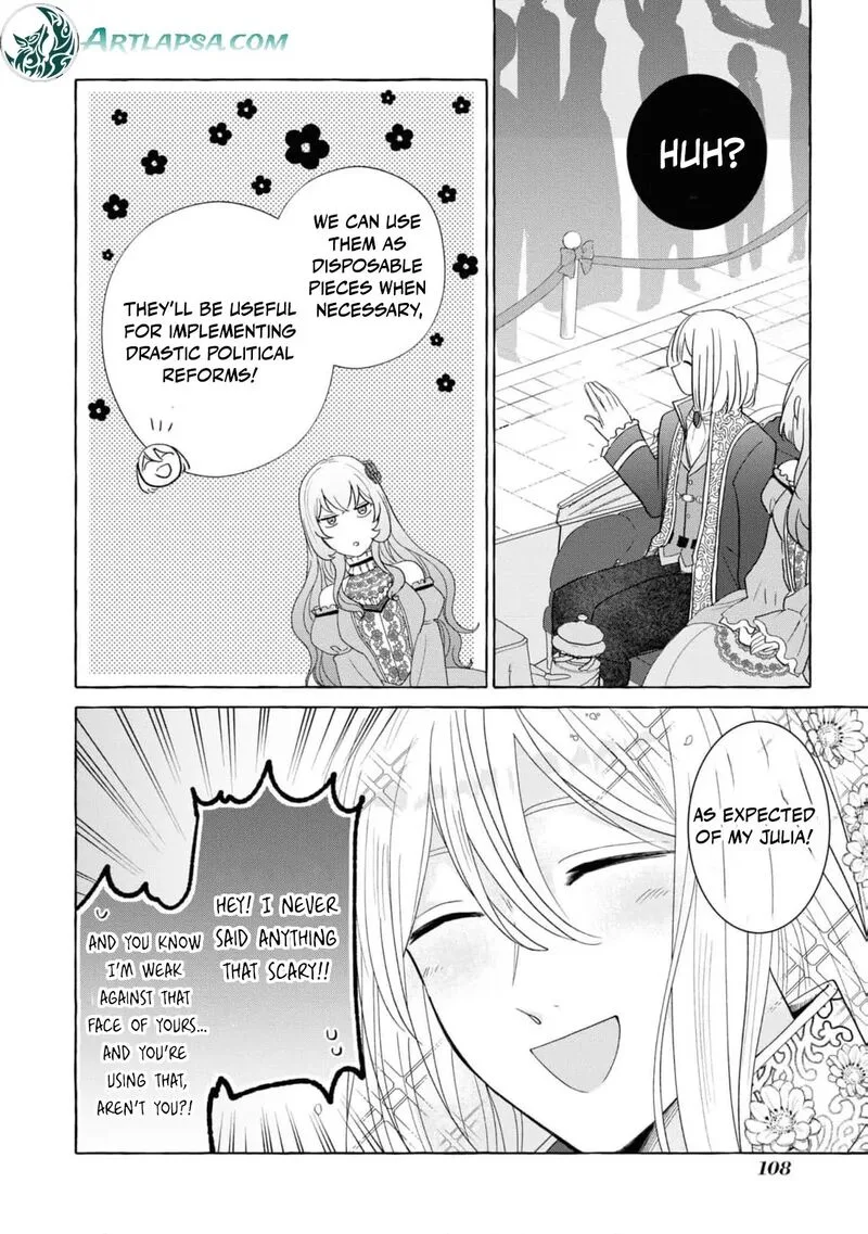 Nise Seijo da to Iwaremashita ga, Douyara Watashi ga Honmono no you desu ka? Chapter 13 page 42