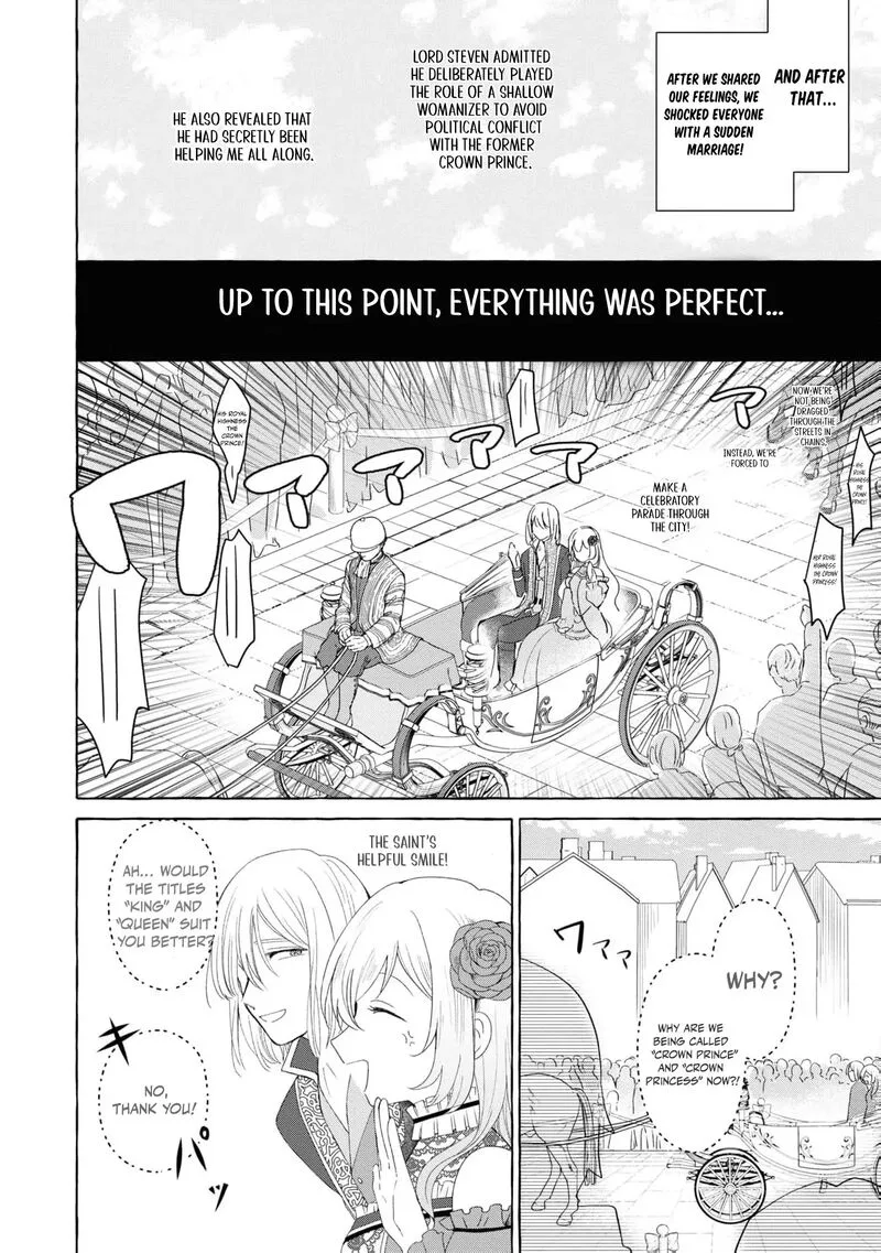 Nise Seijo da to Iwaremashita ga, Douyara Watashi ga Honmono no you desu ka? Chapter 13 page 40