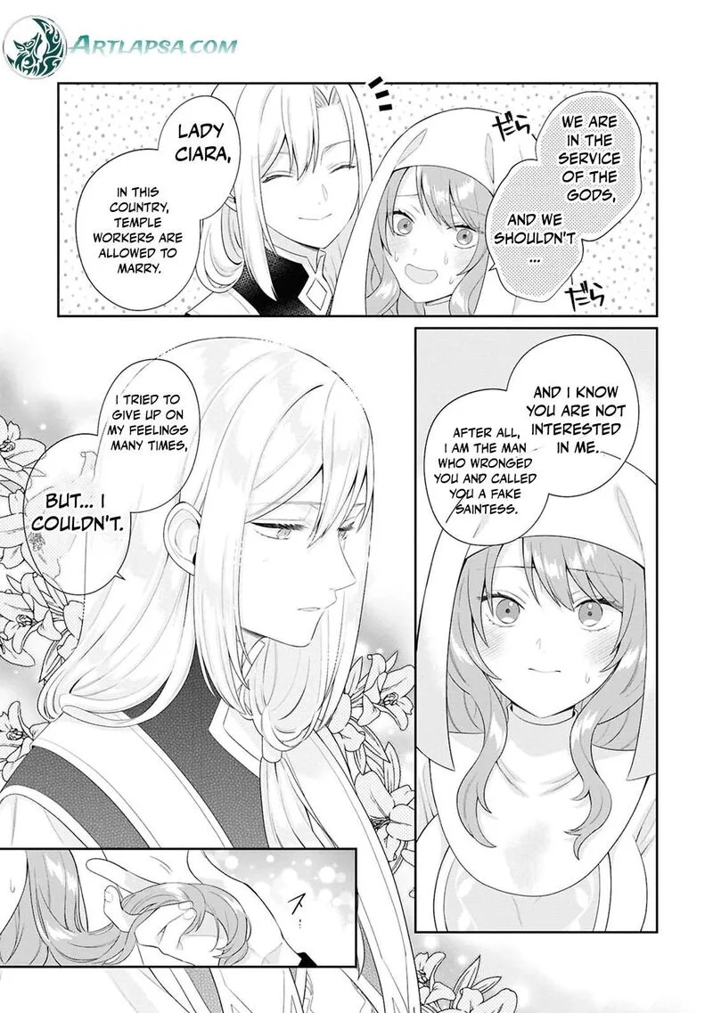 Nise Seijo da to Iwaremashita ga, Douyara Watashi ga Honmono no you desu ka? Chapter 16 page 35
