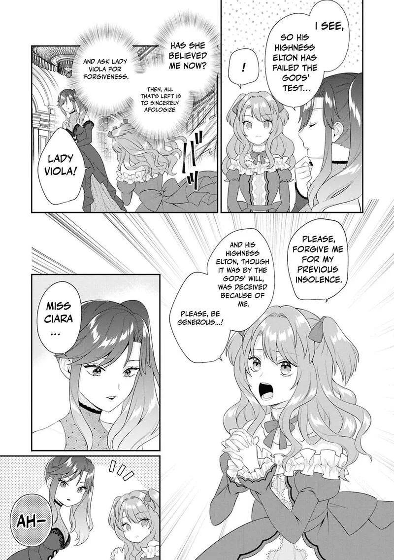Nise Seijo da to Iwaremashita ga, Douyara Watashi ga Honmono no you desu ka? Chapter 16 page 21