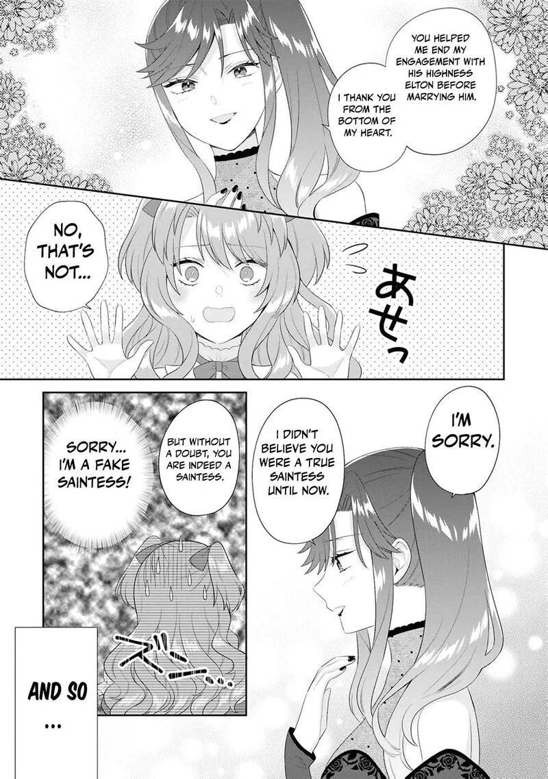 Nise Seijo da to Iwaremashita ga, Douyara Watashi ga Honmono no you desu ka? Chapter 16 page 25