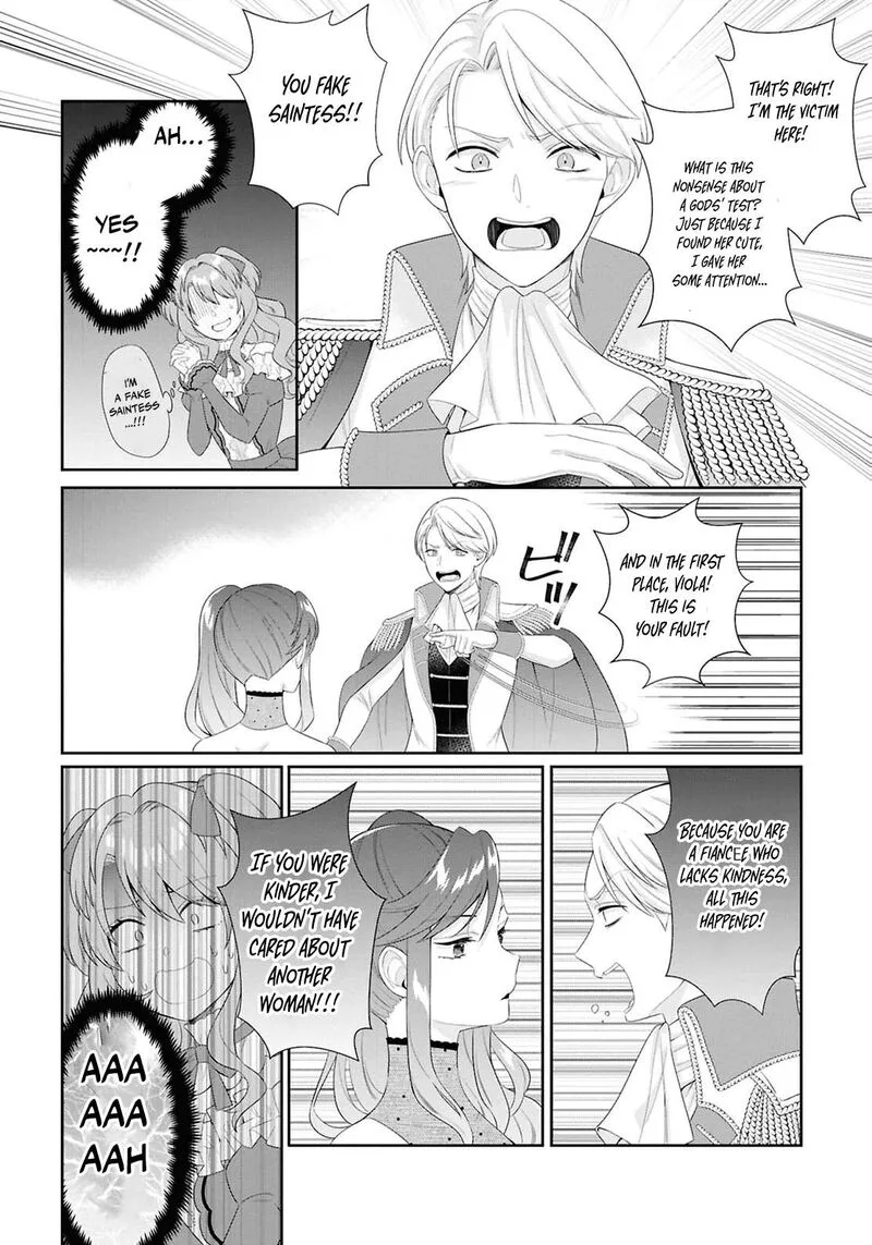 Nise Seijo da to Iwaremashita ga, Douyara Watashi ga Honmono no you desu ka? Chapter 16 page 22