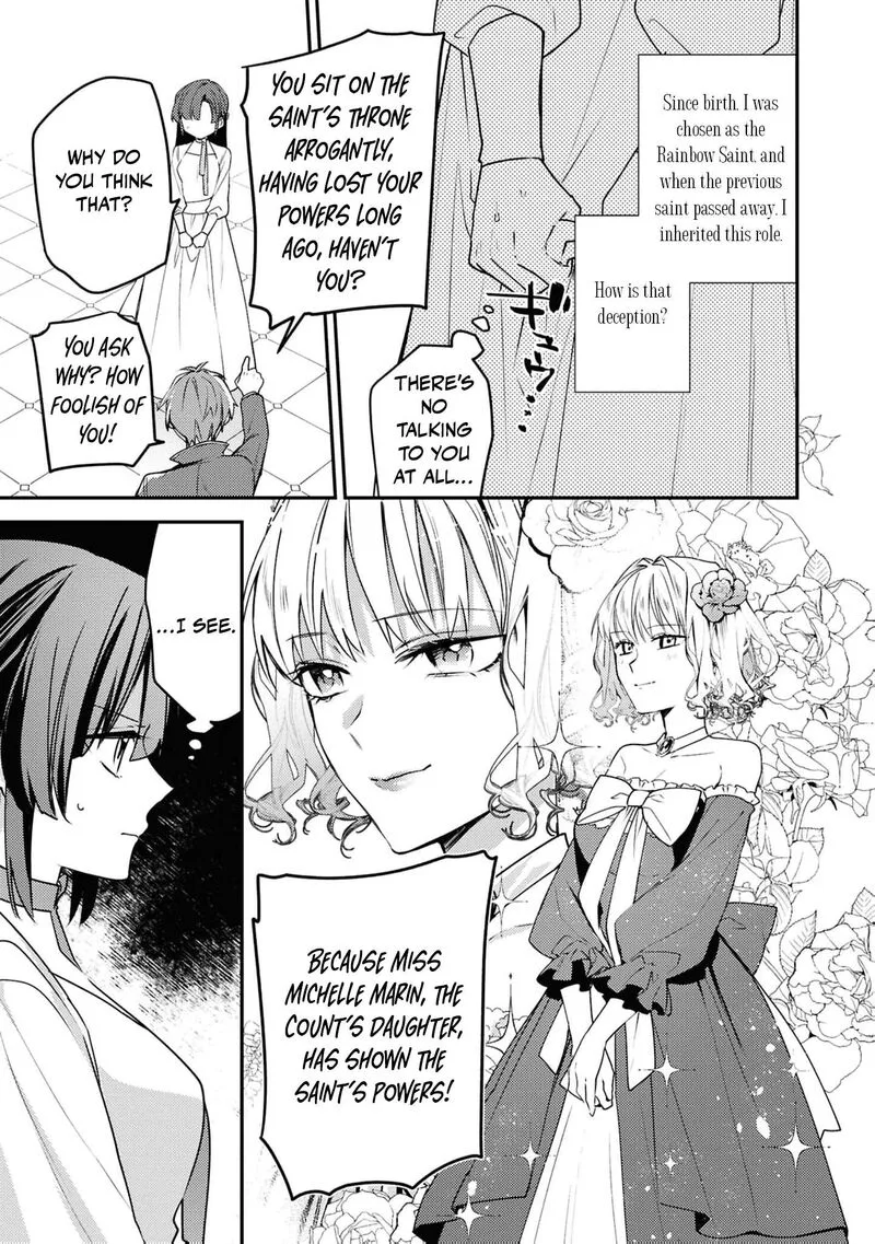 Nise Seijo da to Iwaremashita ga, Douyara Watashi ga Honmono no you desu ka? Chapter 19 page 8