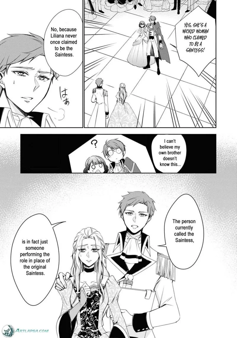Nise Seijo da to Iwaremashita ga, Douyara Watashi ga Honmono no you desu ka? Chapter 2 page 13