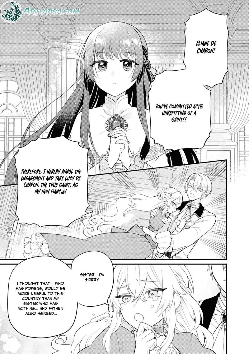 Nise Seijo da to Iwaremashita ga, Douyara Watashi ga Honmono no you desu ka? Chapter 20 page 6