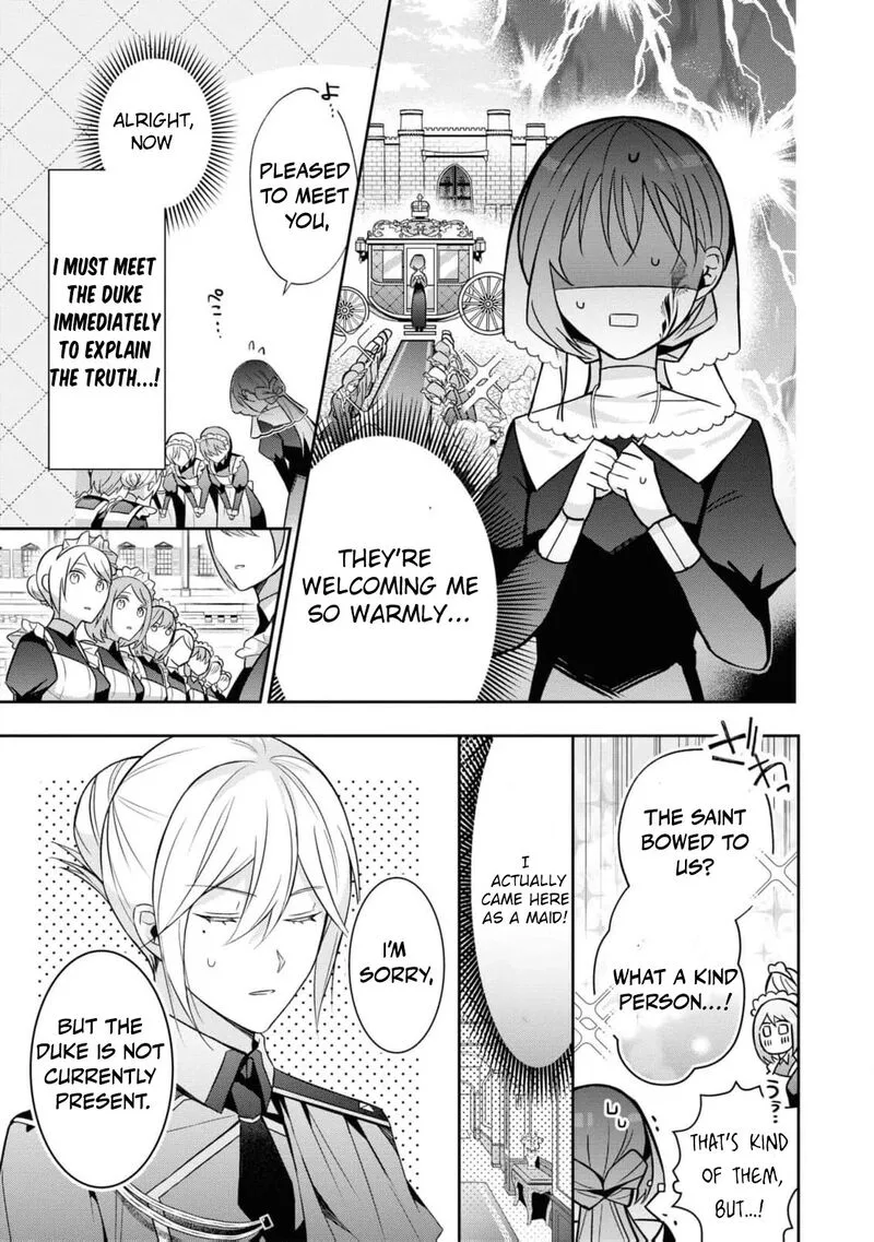 Nise Seijo da to Iwaremashita ga, Douyara Watashi ga Honmono no you desu ka? Chapter 5 page 19