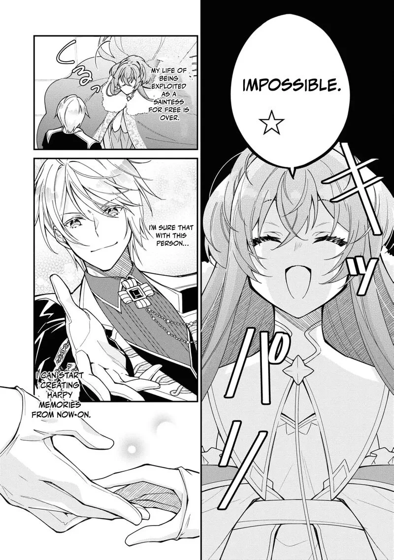 Nise Seijo da to Iwaremashita ga, Douyara Watashi ga Honmono no you desu ka? Chapter 6 page 35