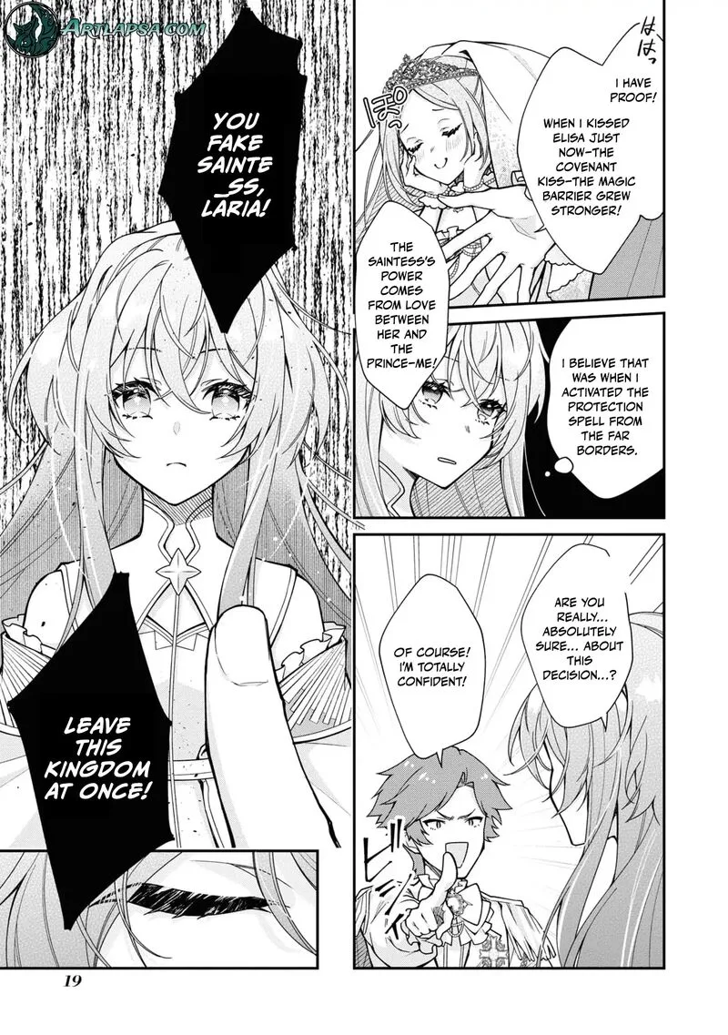 Nise Seijo da to Iwaremashita ga, Douyara Watashi ga Honmono no you desu ka? Chapter 6 page 22