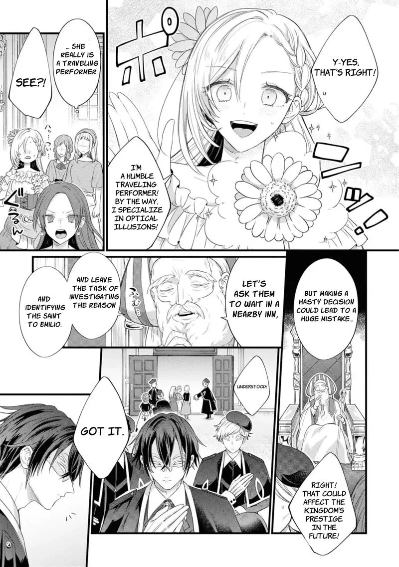 Nise Seijo da to Iwaremashita ga, Douyara Watashi ga Honmono no you desu ka? Chapter 7 page 11