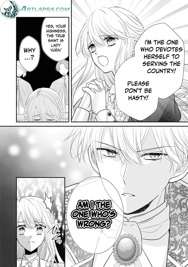 Nise Seijo da to Iwaremashita ga, Douyara Watashi ga Honmono no you desu ka? Chapter 8 page 28