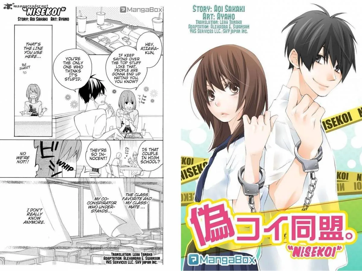 Nisekoi Doumei. Chapter 8 page 1