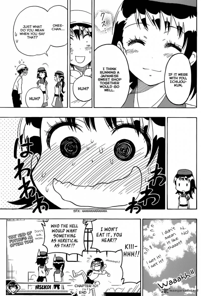 Nisekoi Chapter 101 page 20