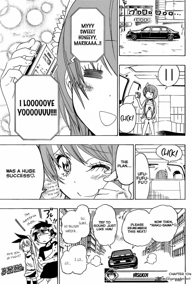 Nisekoi Chapter 104 page 20
