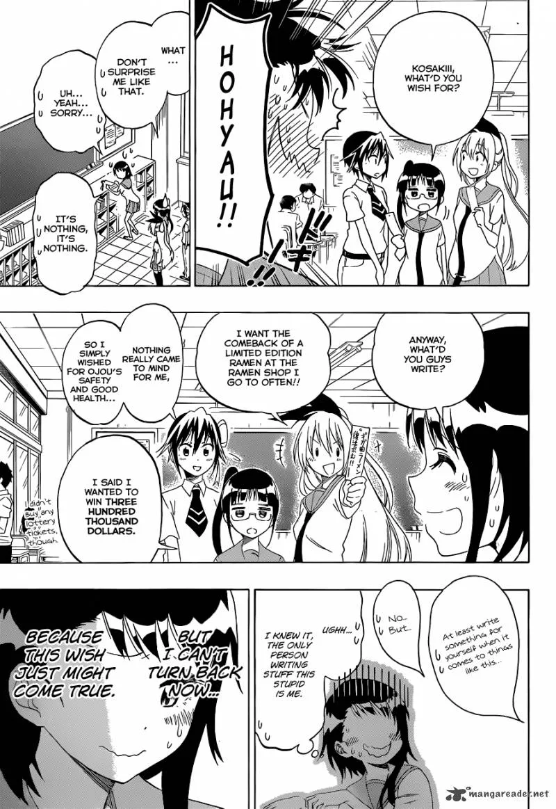 Nisekoi Chapter 105 page 6