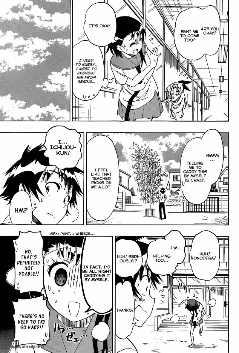 Nisekoi Chapter 105 page 12