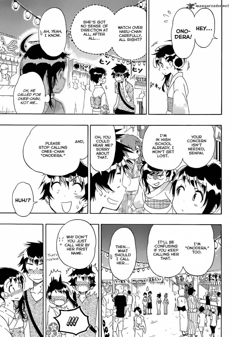 Nisekoi Chapter 107 page 14