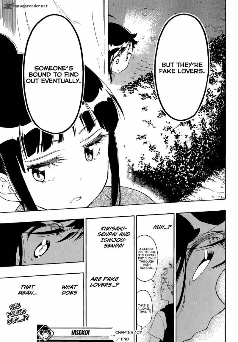 Nisekoi Chapter 107 page 22