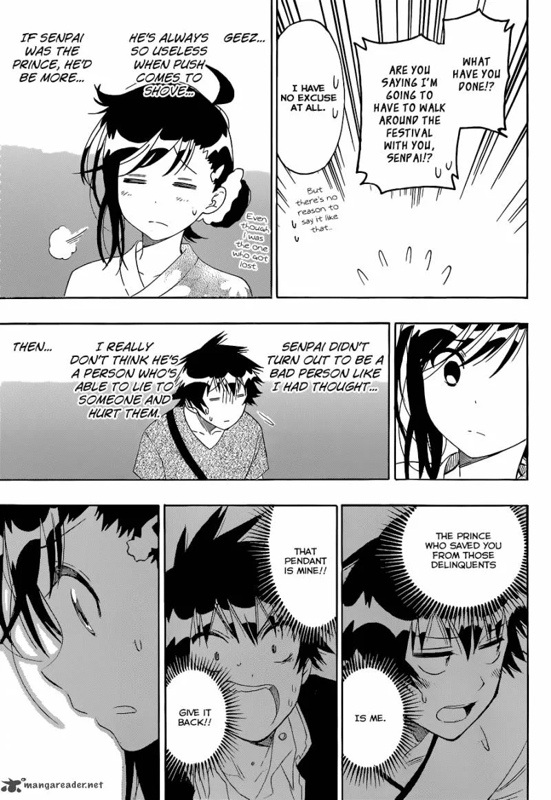 Nisekoi Chapter 108 page 12