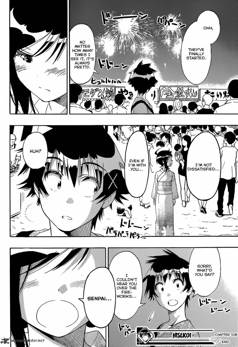 Nisekoi Chapter 108 page 19