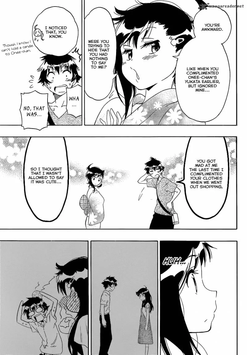 Nisekoi Chapter 109 page 7