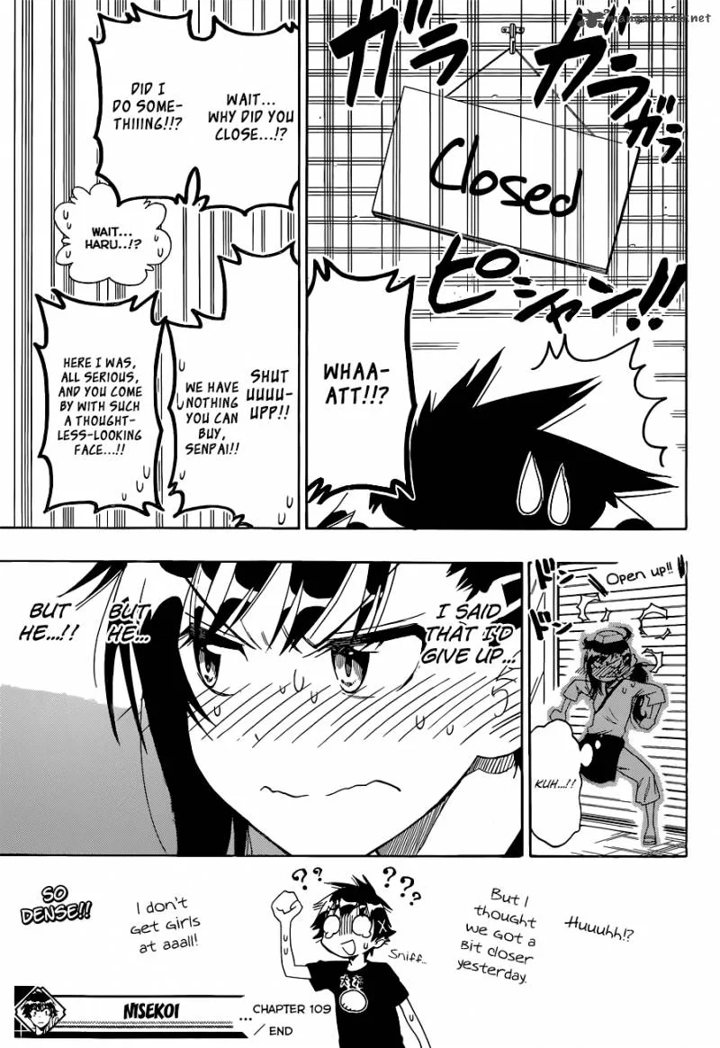 Nisekoi Chapter 109 page 23