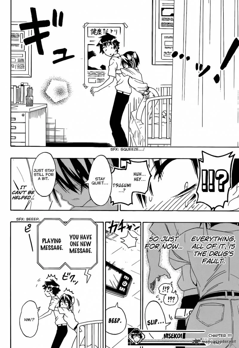 Nisekoi Chapter 111 page 19