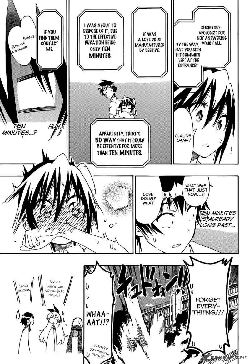 Nisekoi Chapter 111 page 20