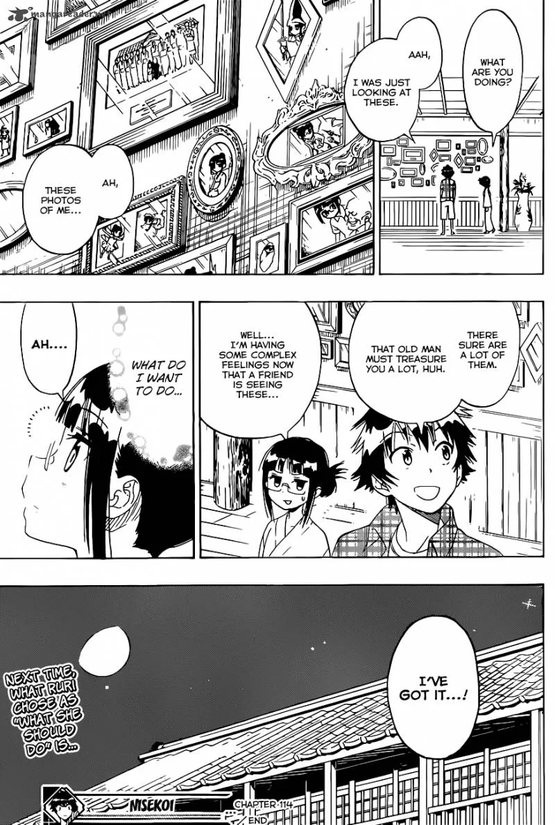 Nisekoi Chapter 114 page 20