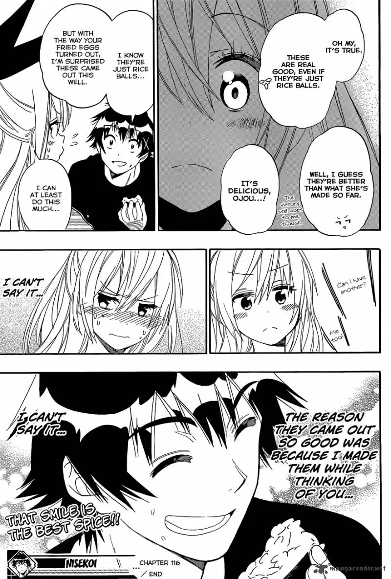 Nisekoi Chapter 116 page 20