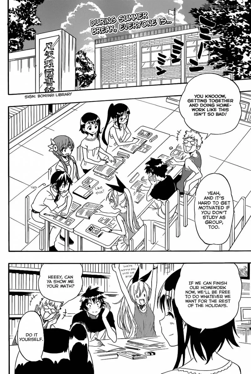 Nisekoi Chapter 116 page 3