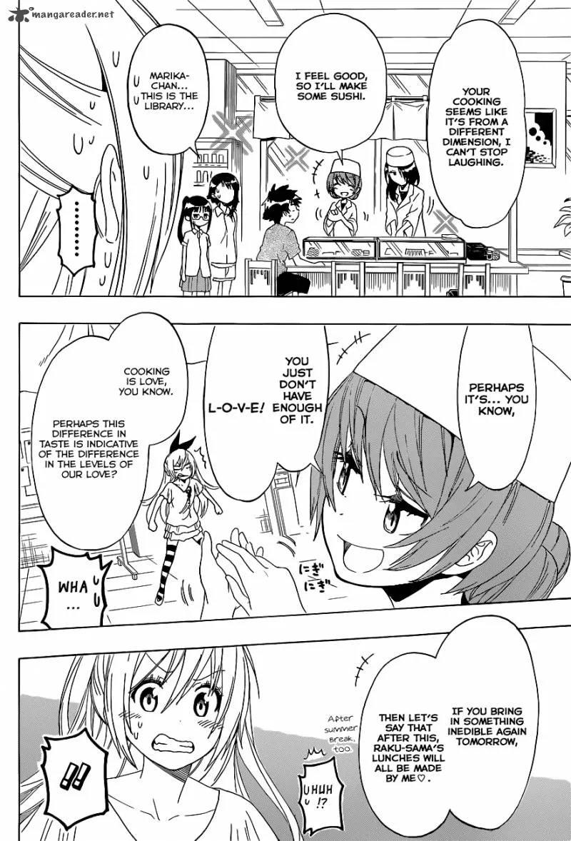 Nisekoi Chapter 116 page 15